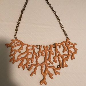 Coral Statement Necklace